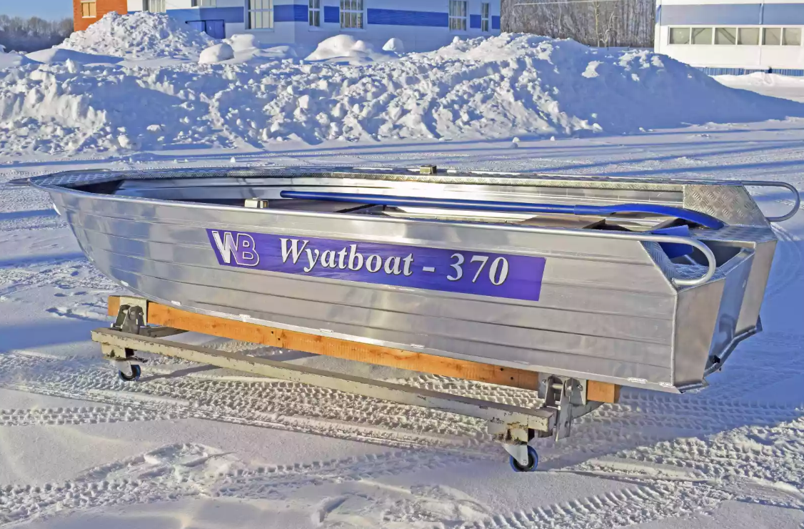 Алюминиевая лодка Wyatboat-370 Р FISH в Новошахтинске