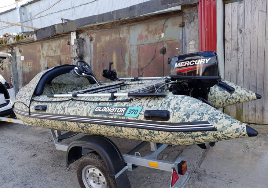 НАДУВНАЯ ЛОДКА GLADIATOR C370AL в Новошахтинске