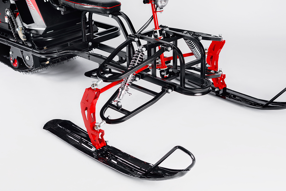 Лыжный модуль IKUDZO с подогревом ручек пластиковые лыжи в Новошахтинске