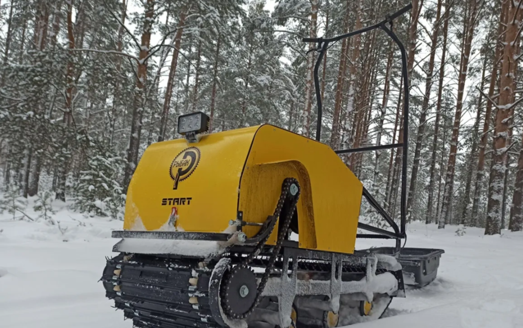 Мотобуксировщик РЫБАК СТАРТ Lifan 15 л.с. (металлический капот) в Новошахтинске