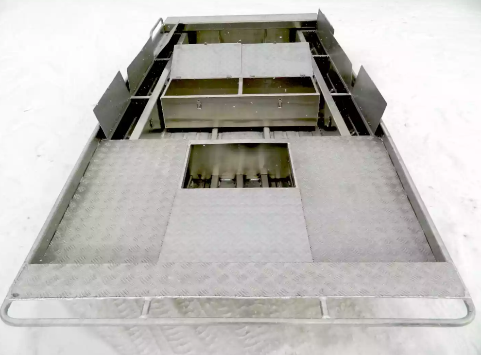 Алюминиевая лодка Wyatboat-390 Jonboat в Новошахтинске