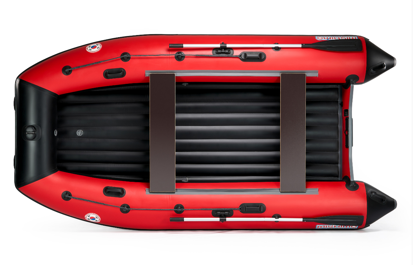 КОМПЛЕКТ ЛОДКА MISHIMO RAPID 380 + ЛОДОЧНЫЙ МОТОР MARLIN MP 9.9 (20) AMHS PROLINE FORCE в Новошахтинске