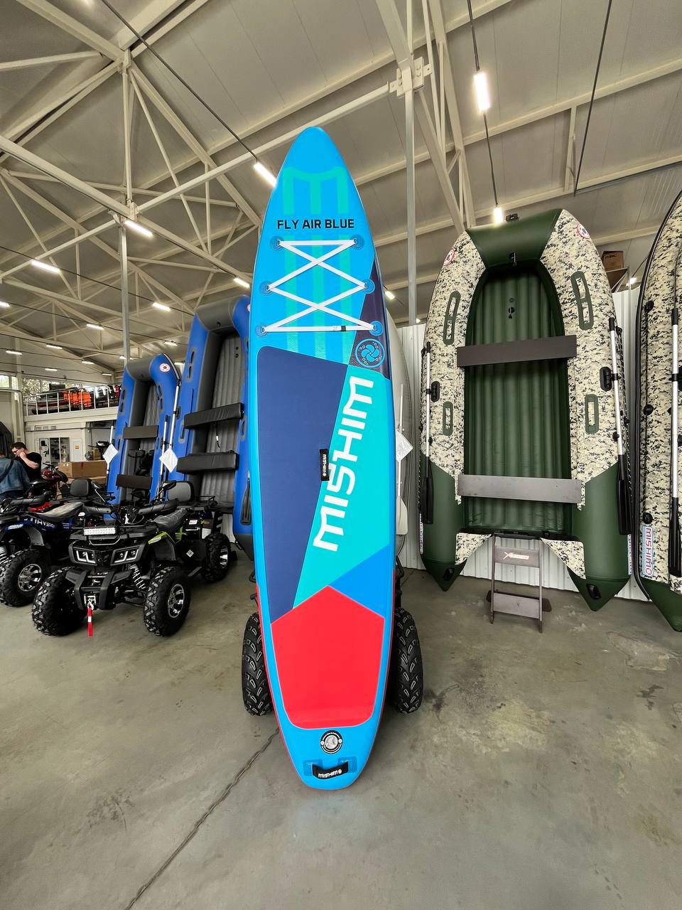 SUP (САП) Доска MISHIMO FLY AIR BLUE 10,8’ (330см) в Новошахтинске