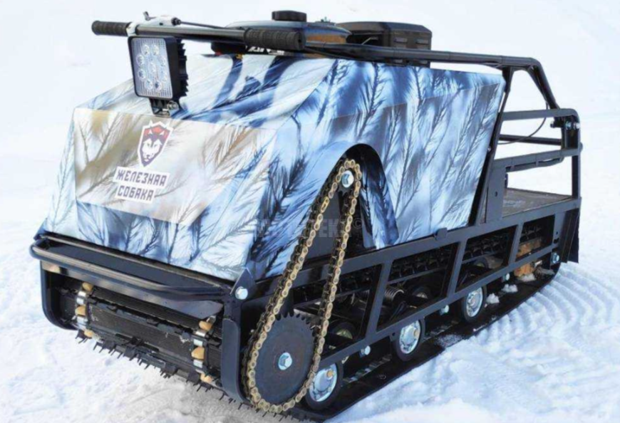 Мотобуксировщик Irondog (Железная собака) M500 20  Камуфляж Охотник в Новошахтинске