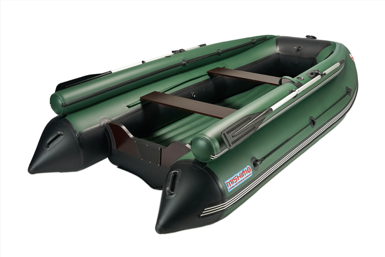 КОМПЛЕКТ ЛОДКА MISHIMO FAMILY LITE 370 + МОТОР MARLIN MP 9.9 AMHS PROLINE FORCE в Новошахтинске