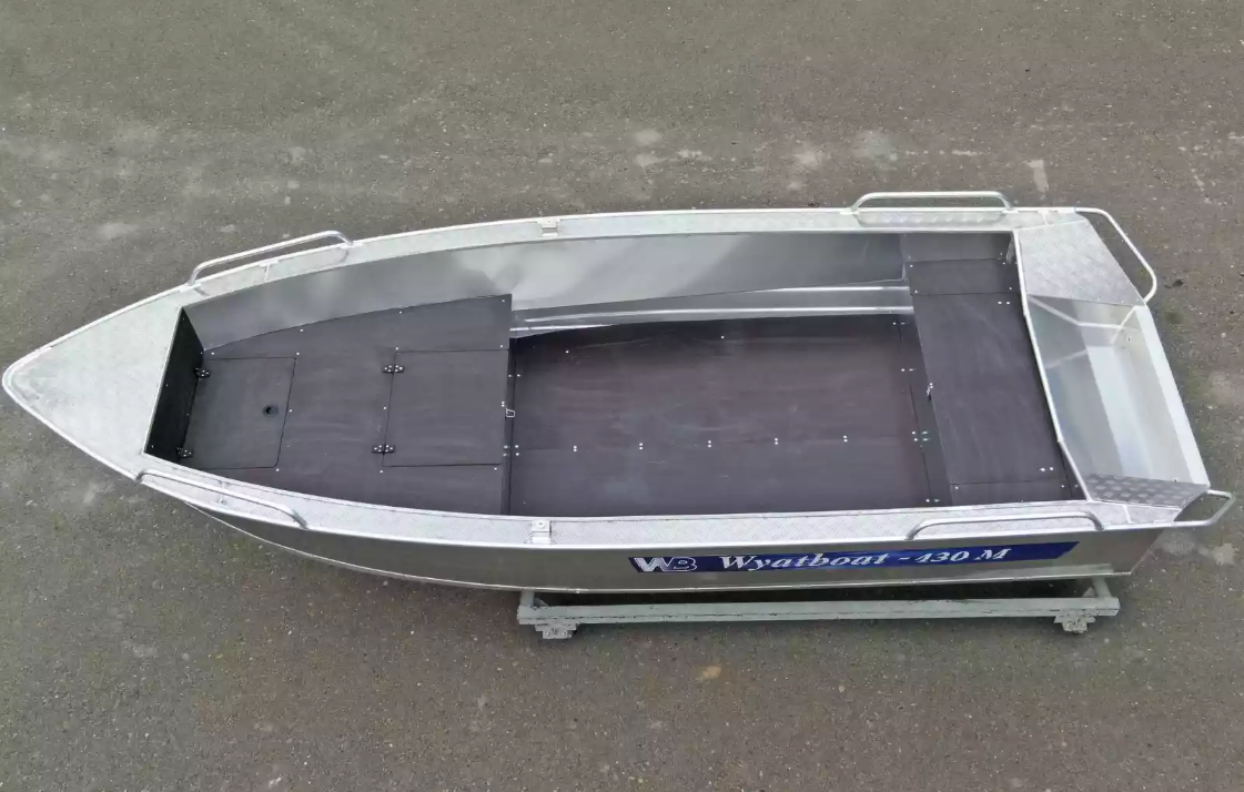 Алюминиевая лодка  Wyatboat-430М FISH в Новошахтинске