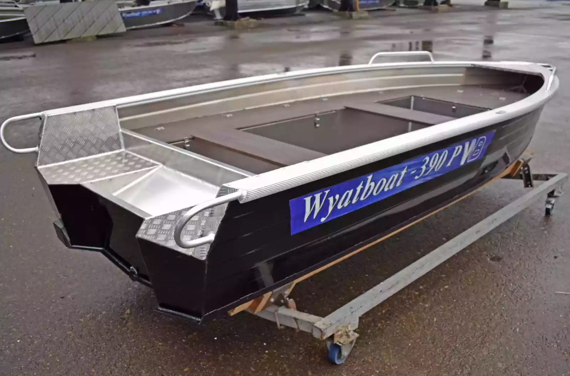 Алюминиевая лодка Wyatboat-390РМ в Новошахтинске