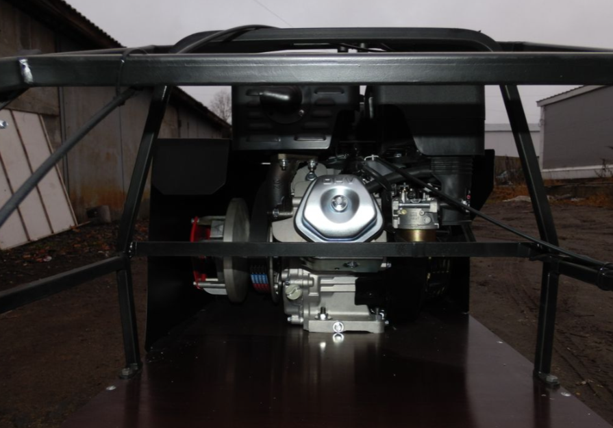 Мотобуксировщик AhtaR Зима 9 л/с с вариатором в Новошахтинске