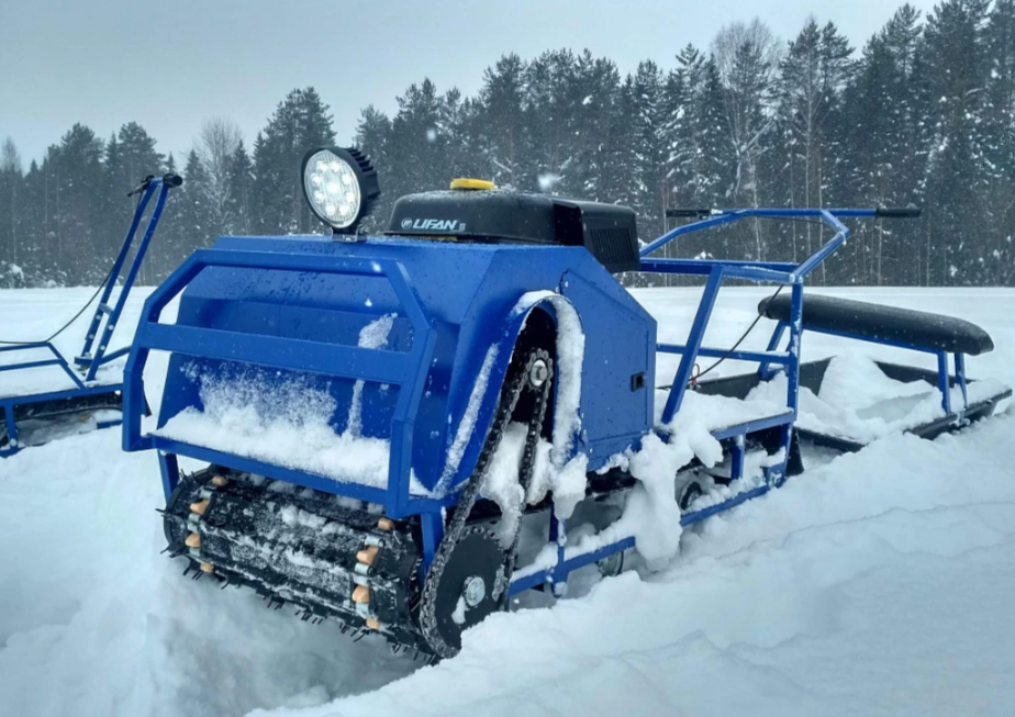 Мотобуксировщик Альбатрос-XLV 9 мини, тележки, 1250 мм в Новошахтинске