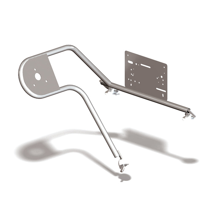 Стойка рулевая с креплением на баллон надувной лодки 25мм в Новошахтинске