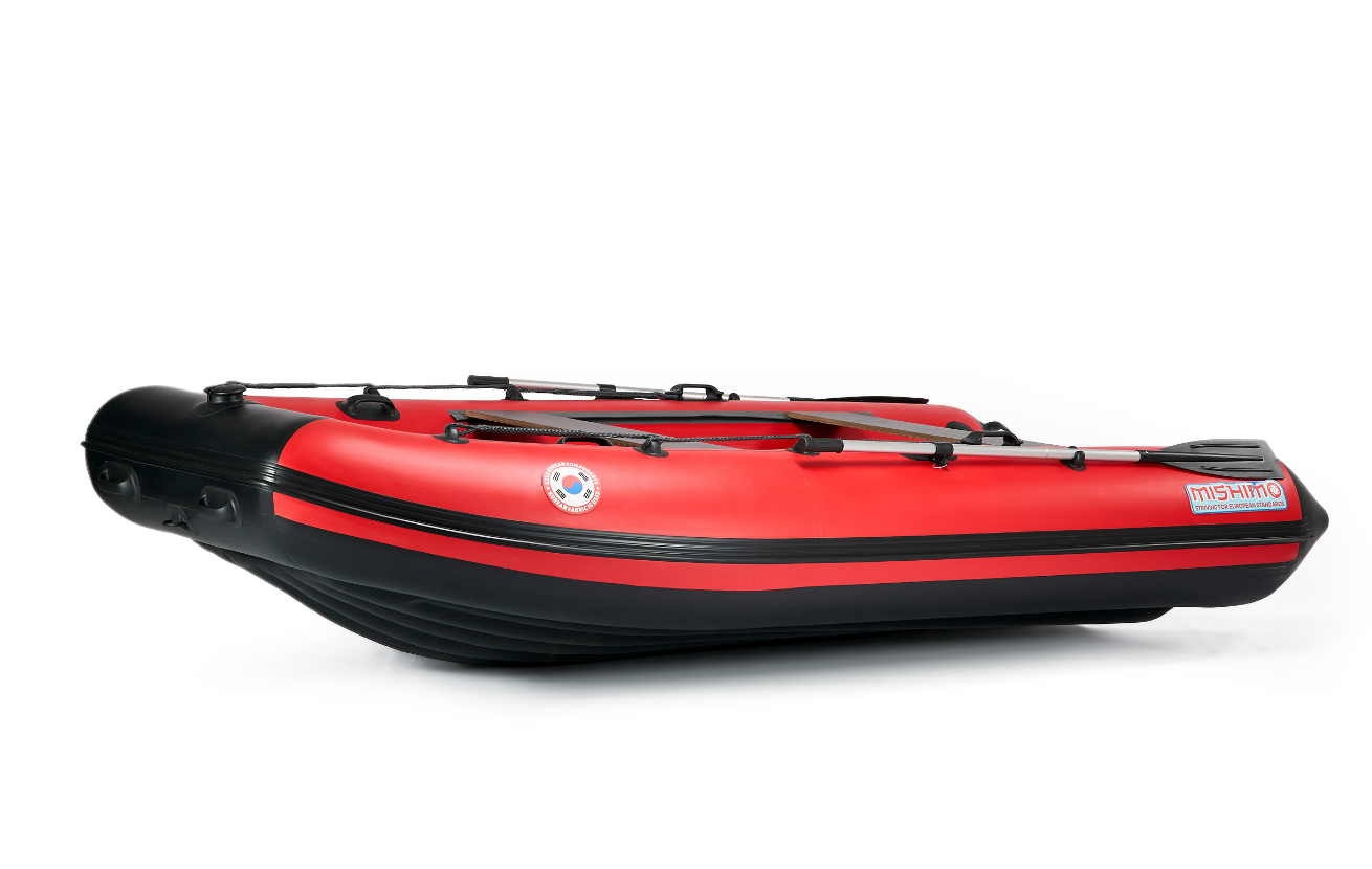 КОМПЛЕКТ ЛОДКА MISHIMO RAPID 380 + ЛОДОЧНЫЙ МОТОР MARLIN MP 9.9 (20) AMHS PROLINE FORCE в Новошахтинске