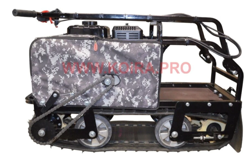 Мини мотобуксировщик КОЙРА "Вжик" (107 см) 7 л/с с ручным стартером в Новошахтинске