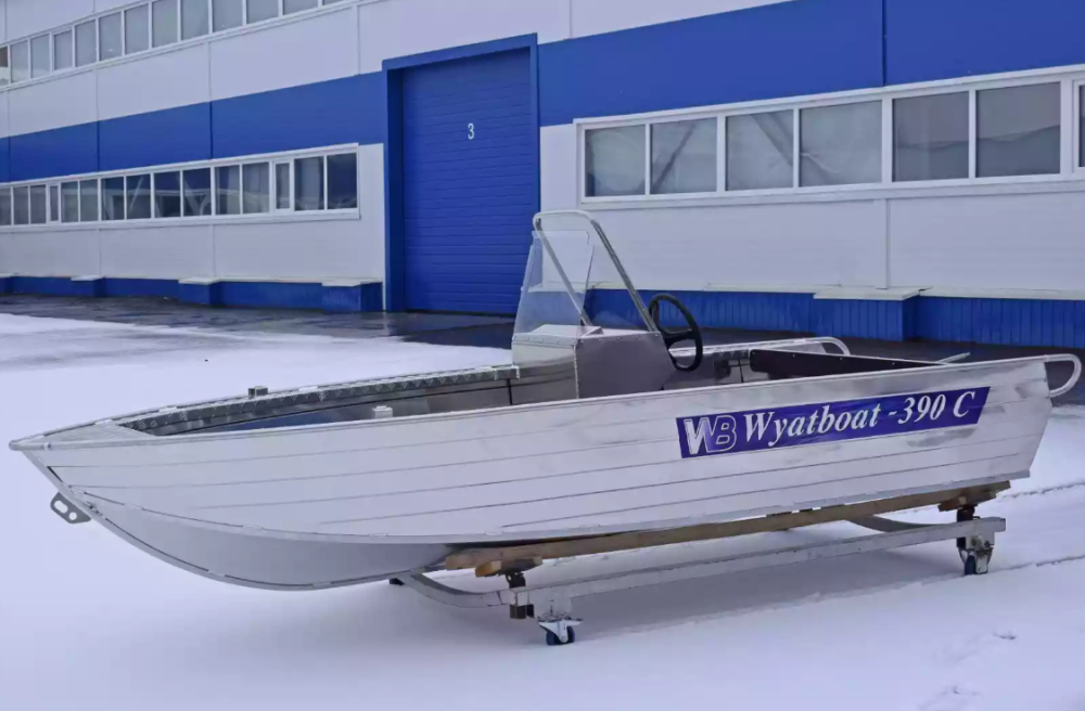 Алюминиевая лодка Wyatboat-390 C в Новошахтинске