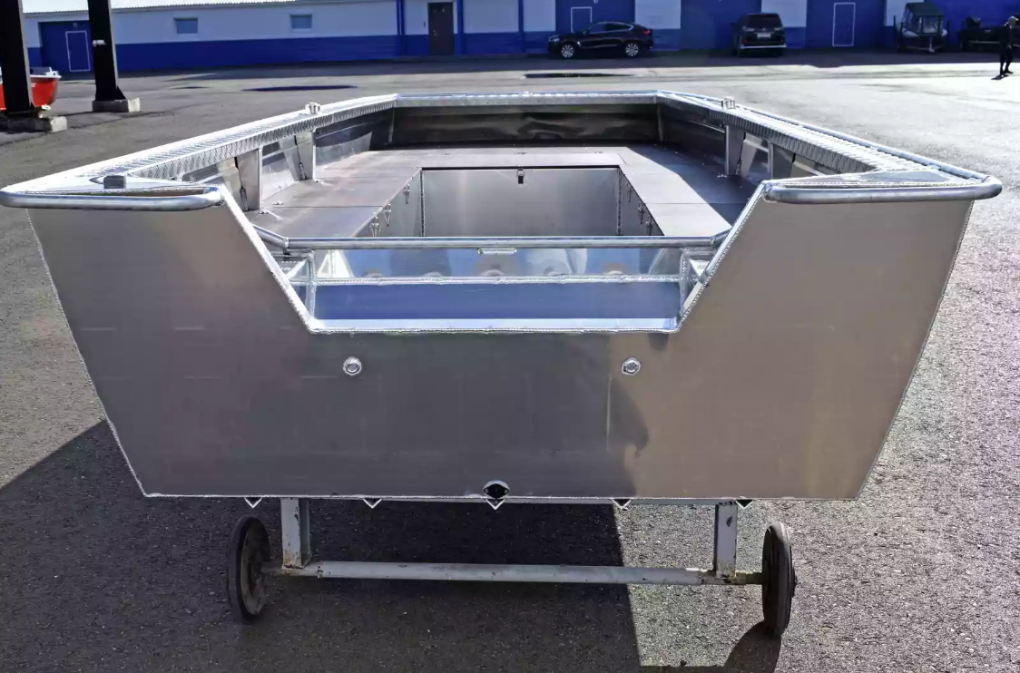 Алюминиевая лодка Wyatboat-490 Jonboat в Новошахтинске