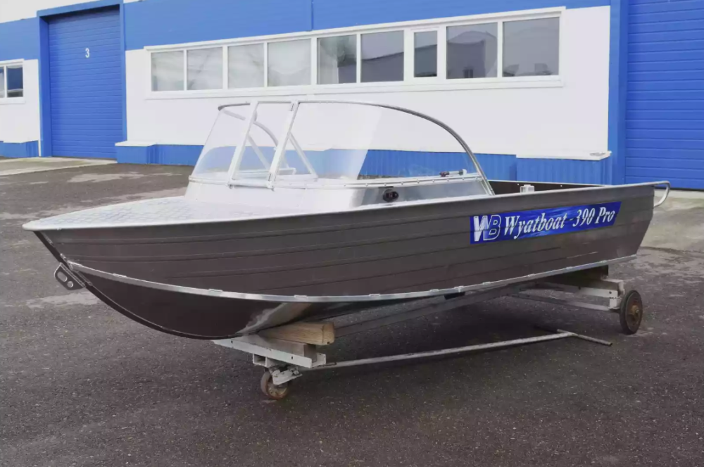 Алюминиевая лодка Wyatboat-390 Pro в Новошахтинске