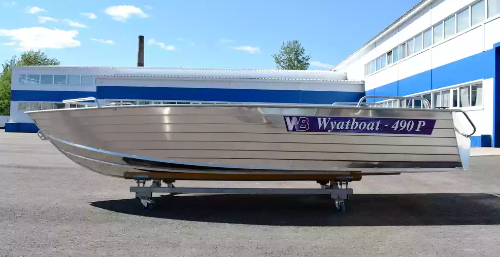 Алюминиевая лодка Wyatboat-490 P в Новошахтинске