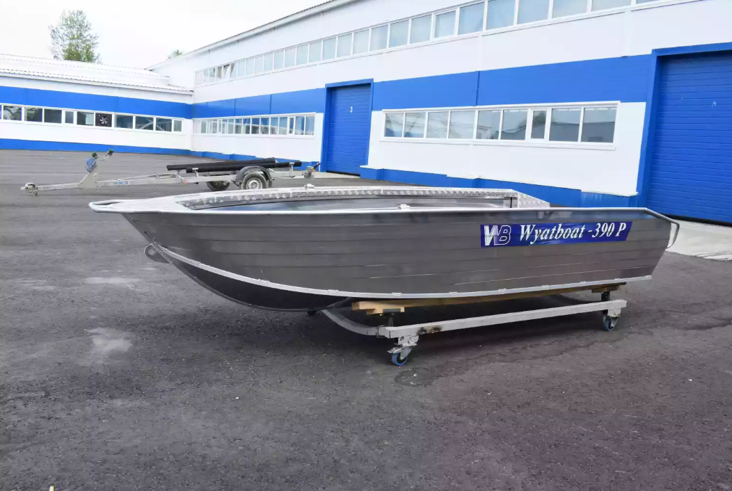 Алюминиевая лодка Wyatboat-390Р Увеличенный борт в Новошахтинске