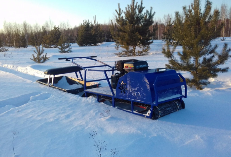 Мотобуксировщик Альбатрос-XLV 9 мини, тележки, 1250 мм в Новошахтинске