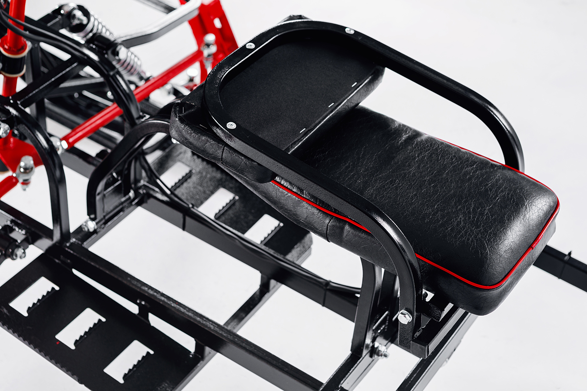 Лыжный модуль IKUDZO с подогревом ручек пластиковые лыжи в Новошахтинске