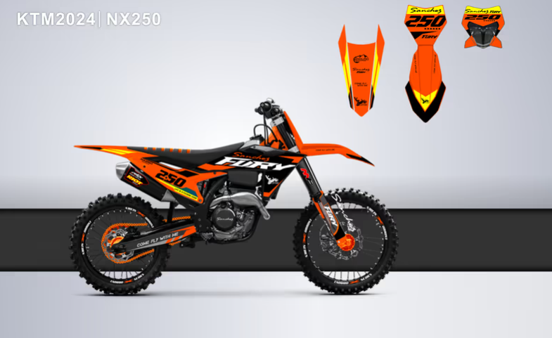 Кроссовый мотоцикл Sanchez Fury NX250 в Новошахтинске