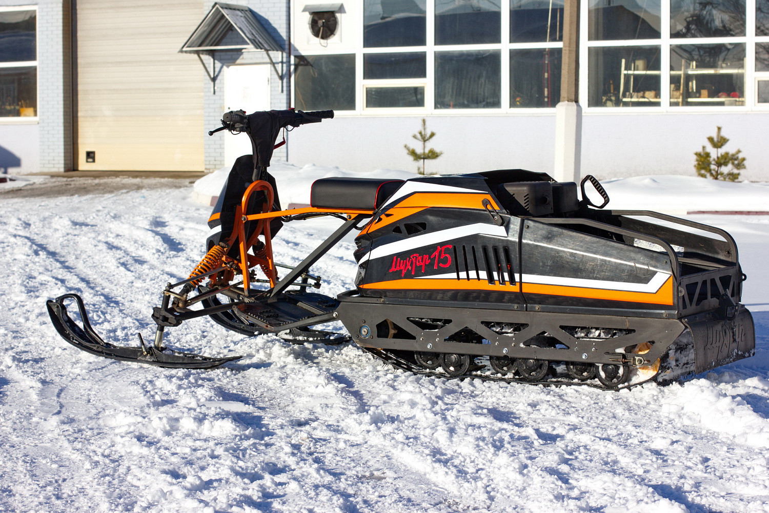 Мотобуксировщик IRBIS Мухтар 15 с лыжным модулем в комплекте в Новошахтинске