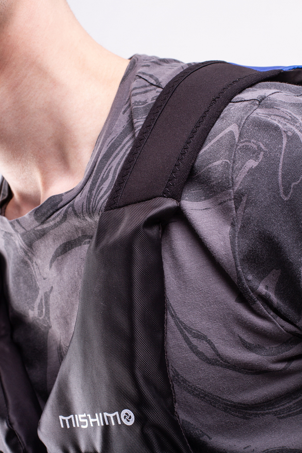 Жилет спасательный MISHIMO PRO Премиум качества Черно-синий в Новошахтинске